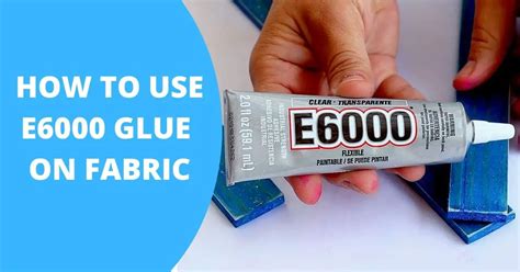 e6000 glue metal to fabric|what does e6000 work on.